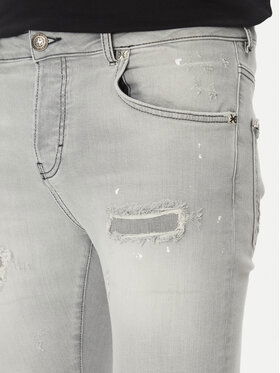 richmond x Pánske džínsy John RICHMOND-UMP25286JE Denim Grey Light Šedá