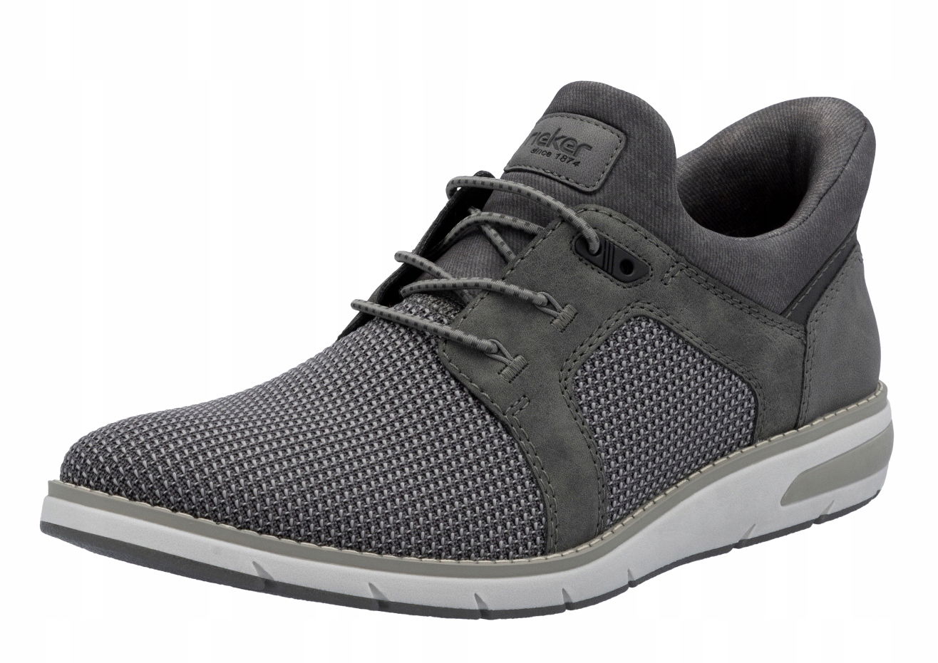 Rieker 11358-42 veľ.41 šedé pánske poltopánky Ready2GO