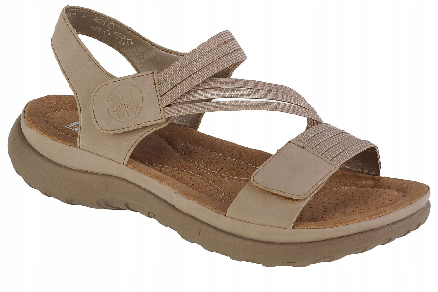 Rieker Sandals [40] Dámske sandále Béžové