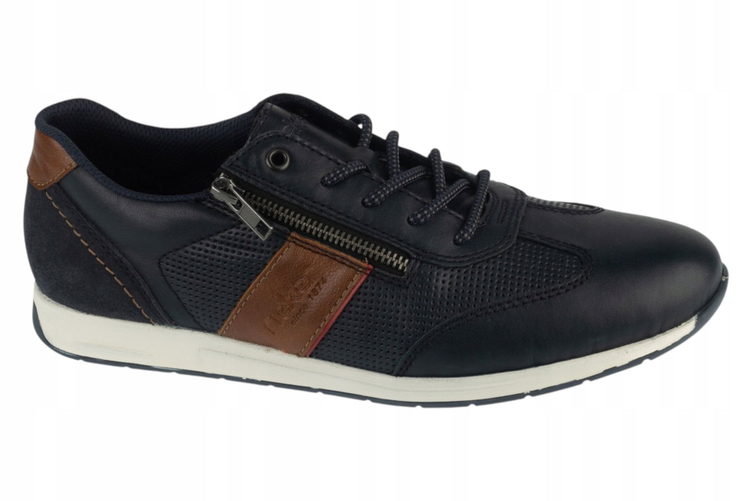 Rieker Sneakers [43] Pánske tenisky Koža Modrá