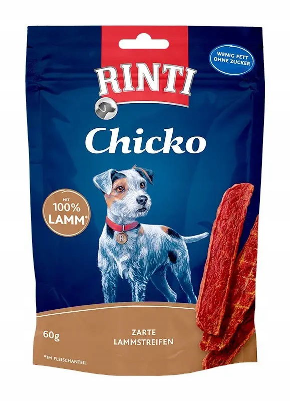 Rinti Chicko Snacks Jahňacie mäso 60 g