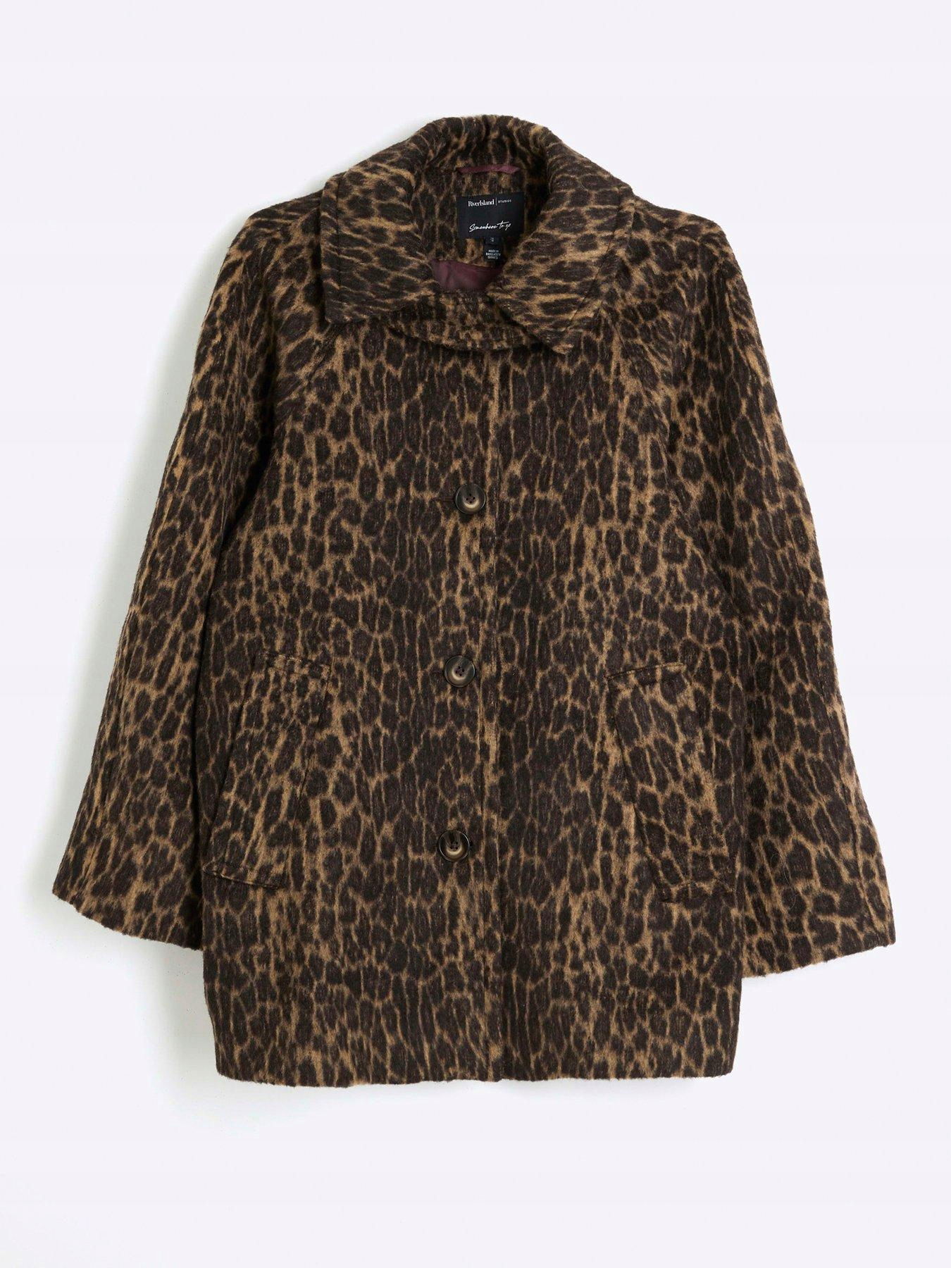 River Island Kabát S Panterkou 914559 34