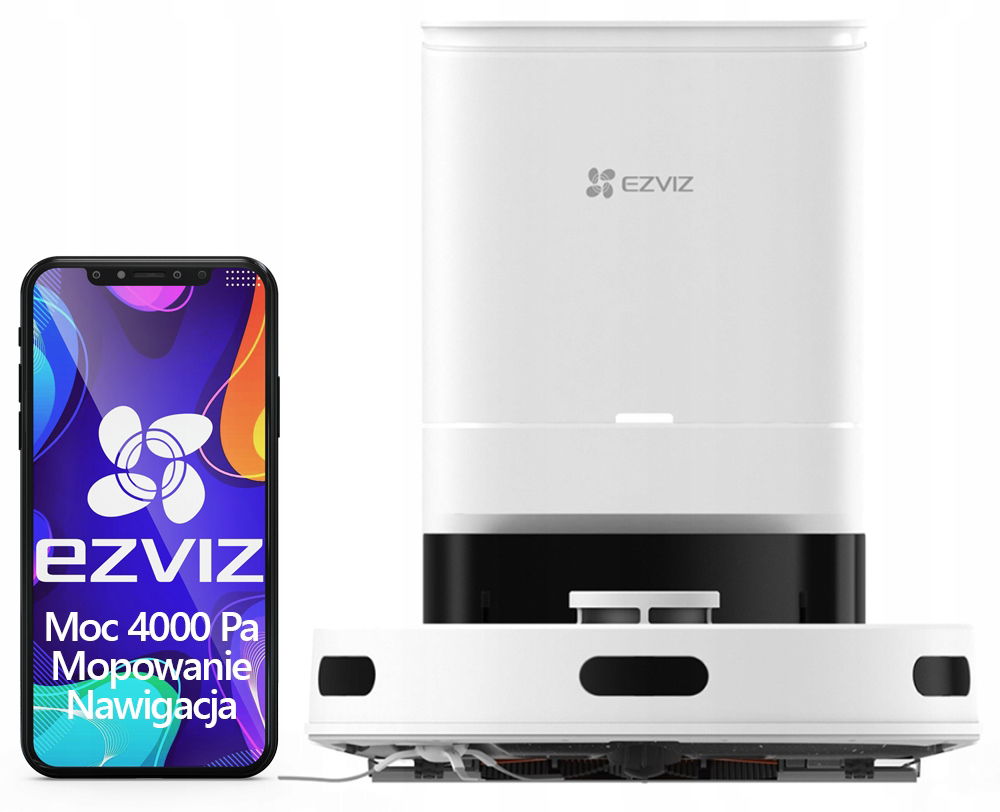 Robotický vysávač RE4 Plus Ezviz Umývací s veľkým výkonom