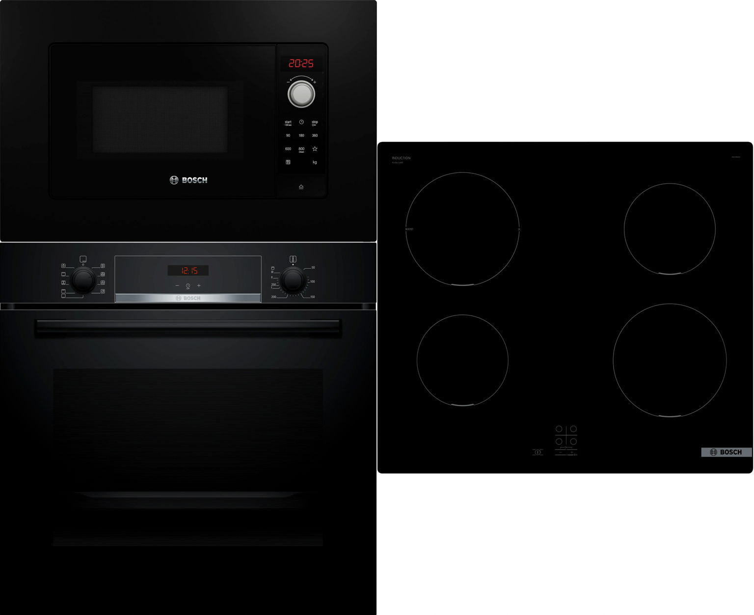Robustné domáce spotrebiče Bosch HBA534EB3 Termoobeh 3D EcoClean BFL623MB3 PUG611AA5E