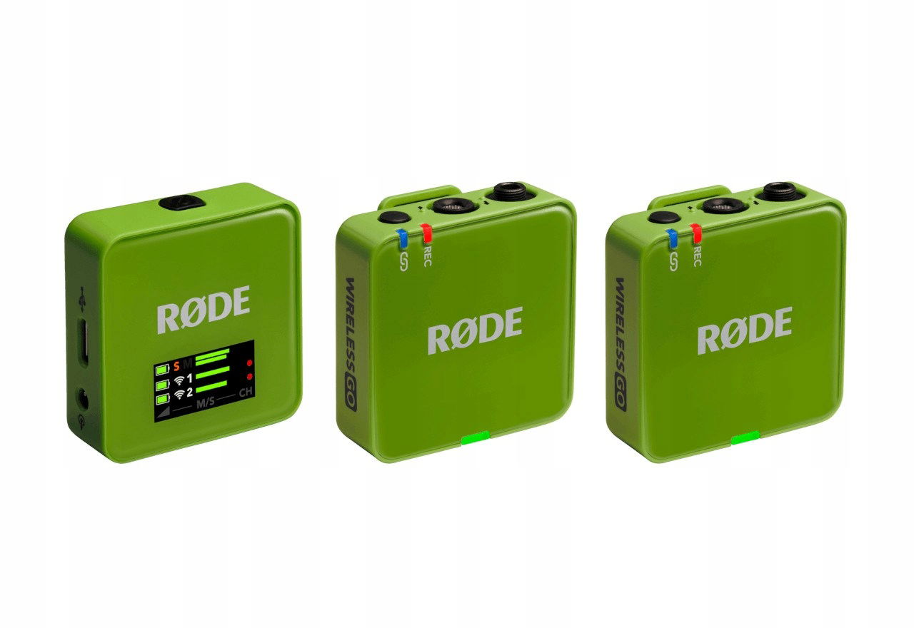 Rode Wireless Go III (zelený) – Systém bezdrôtových mikrofónov