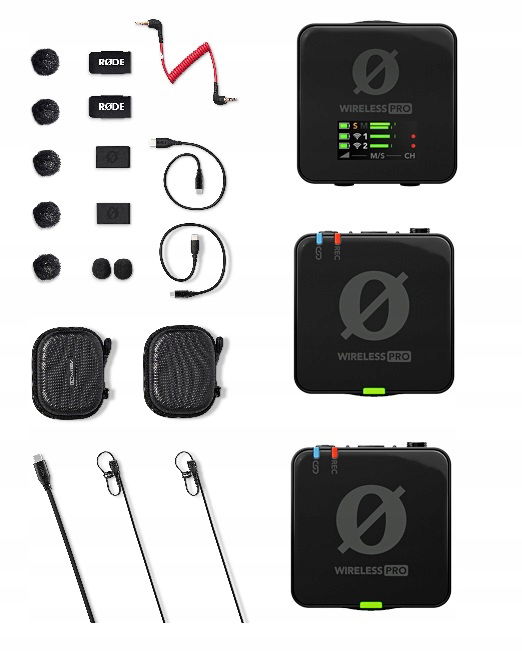 Rode Wireless Pro – Profesionálny 2-kanálový digitálny bezdrôtový systém