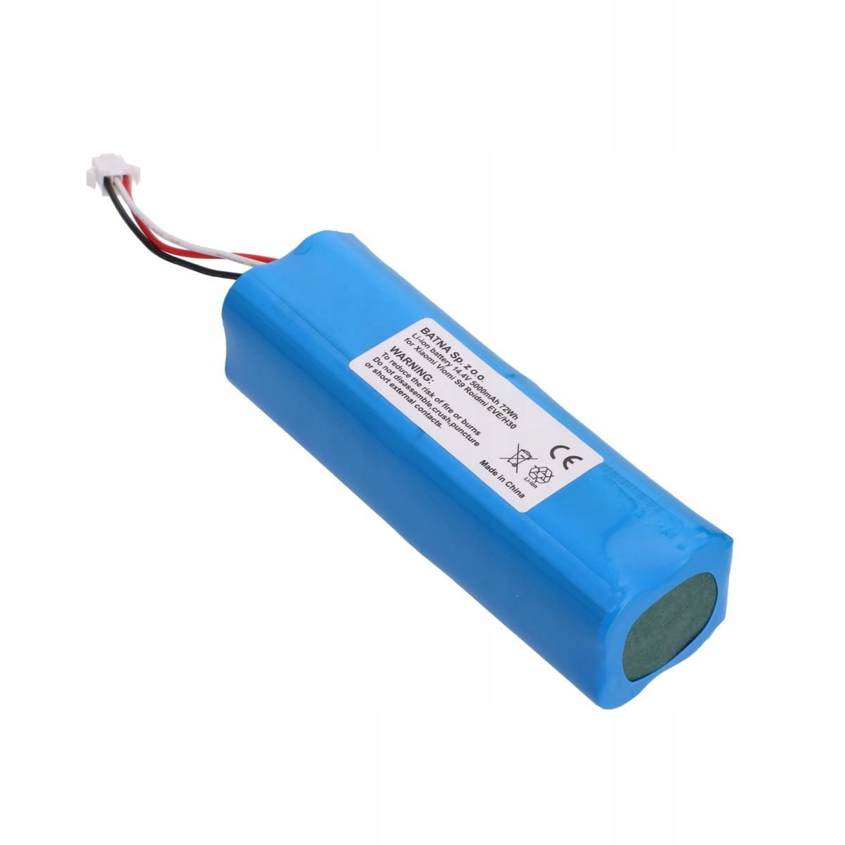Roidmi Eve/h30 H18650Ch-4S2P Batéria, Akumulátor 5000Mah 14.4V 72Wh