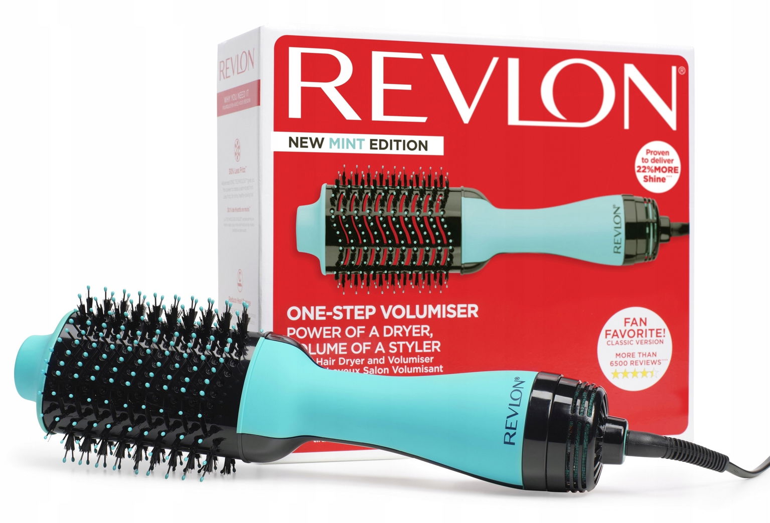 Rotačná Sušička Keramická Kefa Revlon One Step Modrá 2V1