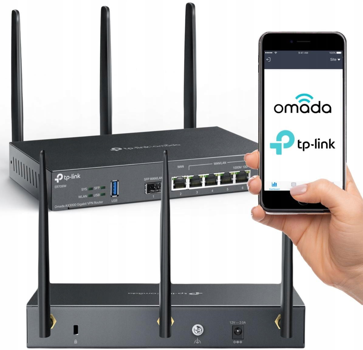 Router Tp-link Vpn Omada AX3000 (ER706W)