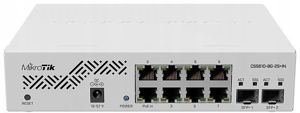 Routerboard Mikrotik CSS610-8G-2S+IN