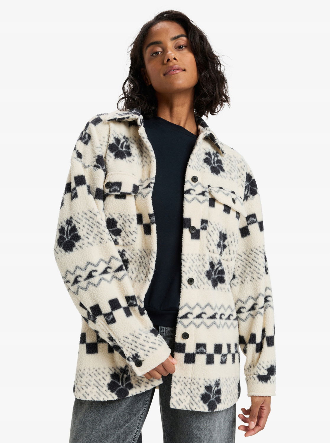 Roxy Dámska košeľa „Morning Crush Shacket“ veľ. M -35%