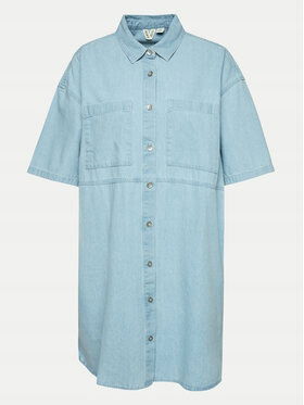 roxy Dámske džínsové šaty ROXY-ERJDD03005-BFN0 Light Blue Modrá