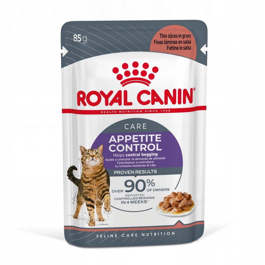 Royal Canin Appetite Control V omáčke 85 g Mokré krmivo pre mačky Kontrola chuti do jedla