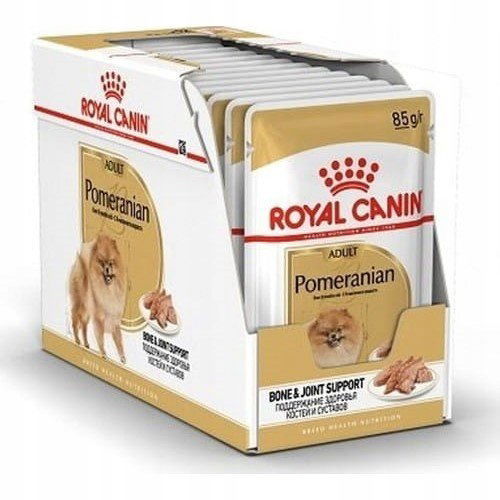 Royal Canin Pomeranian Adult 12x85g Mokré krmivo Paštéta Pre Psov