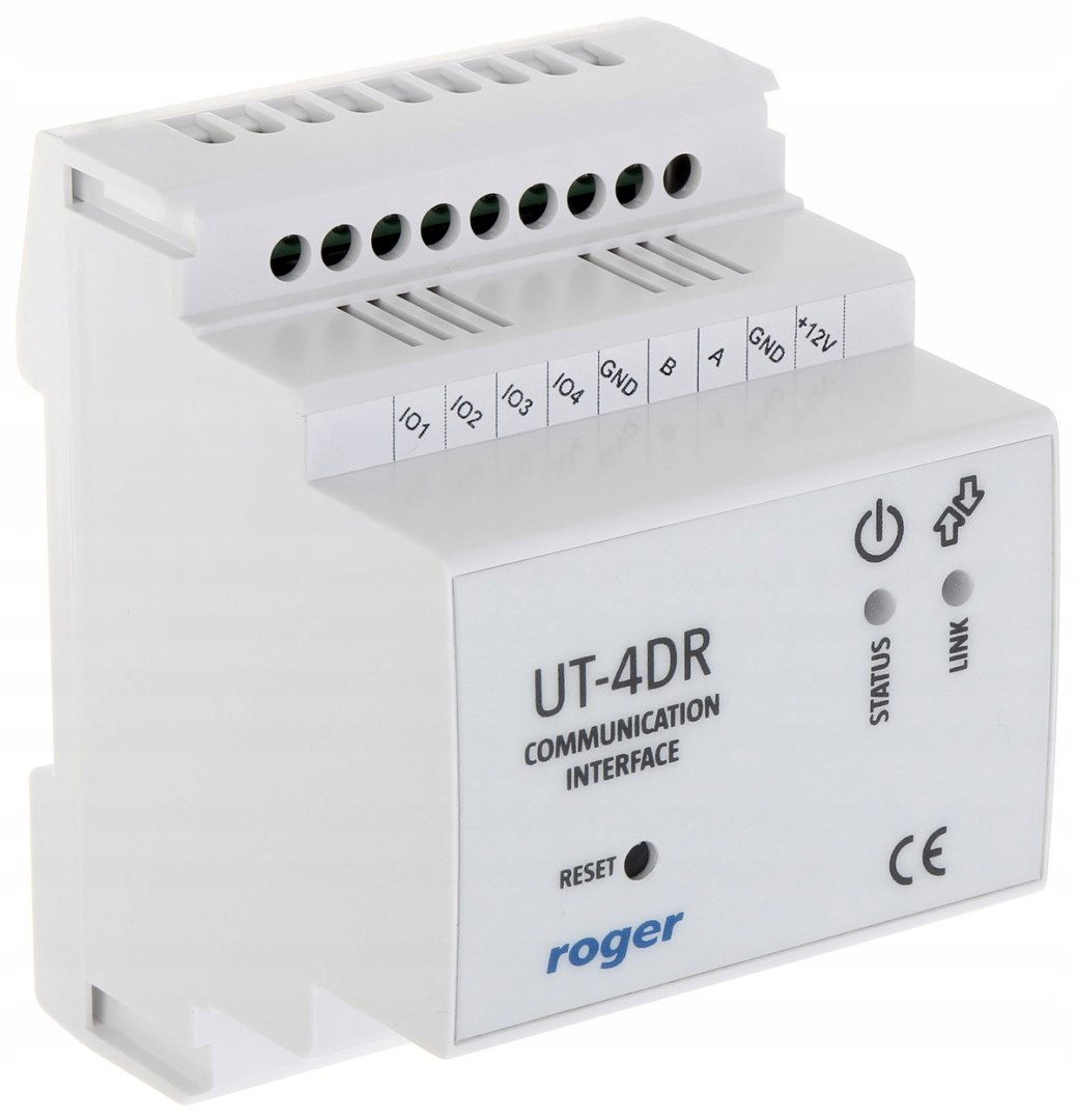 Rozhranie UT-4DR Roger RS485-Ethernet