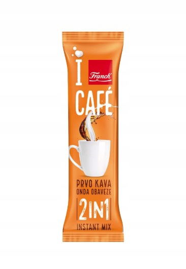 Rozpustná káva Instant Mix 2 v 1 Franck 15 g