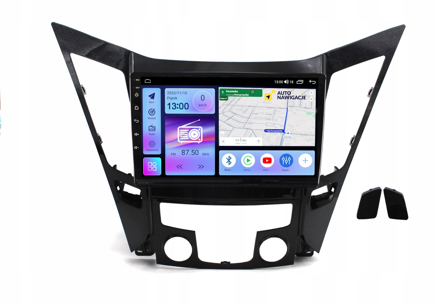 Rradio Navigácia Gps Hyundai Sonata 2011-2016 Android 8/128 Gb