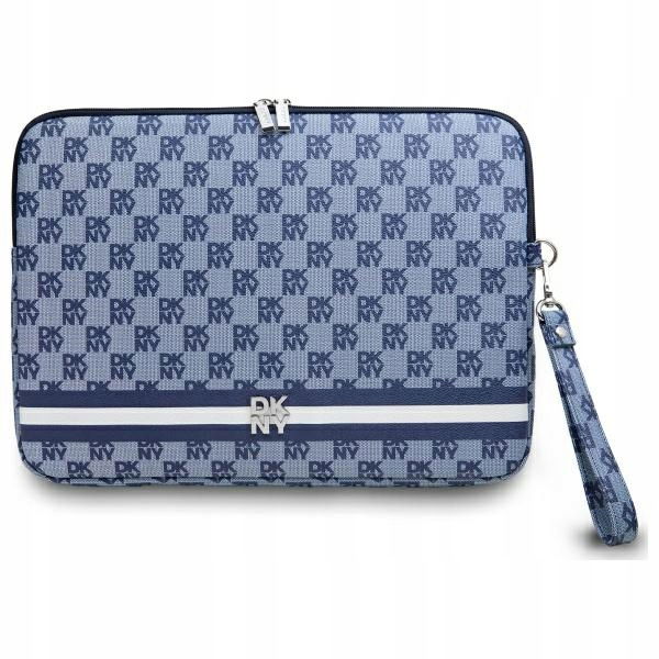 Rukáv Dkny DKCS14PVSHLB 14" modrý/modrý kockovaný vzor P