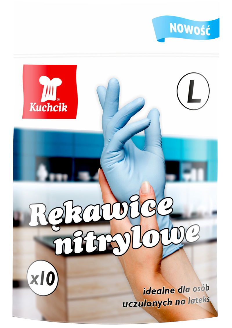 Rukavice Nitrilové Modré
