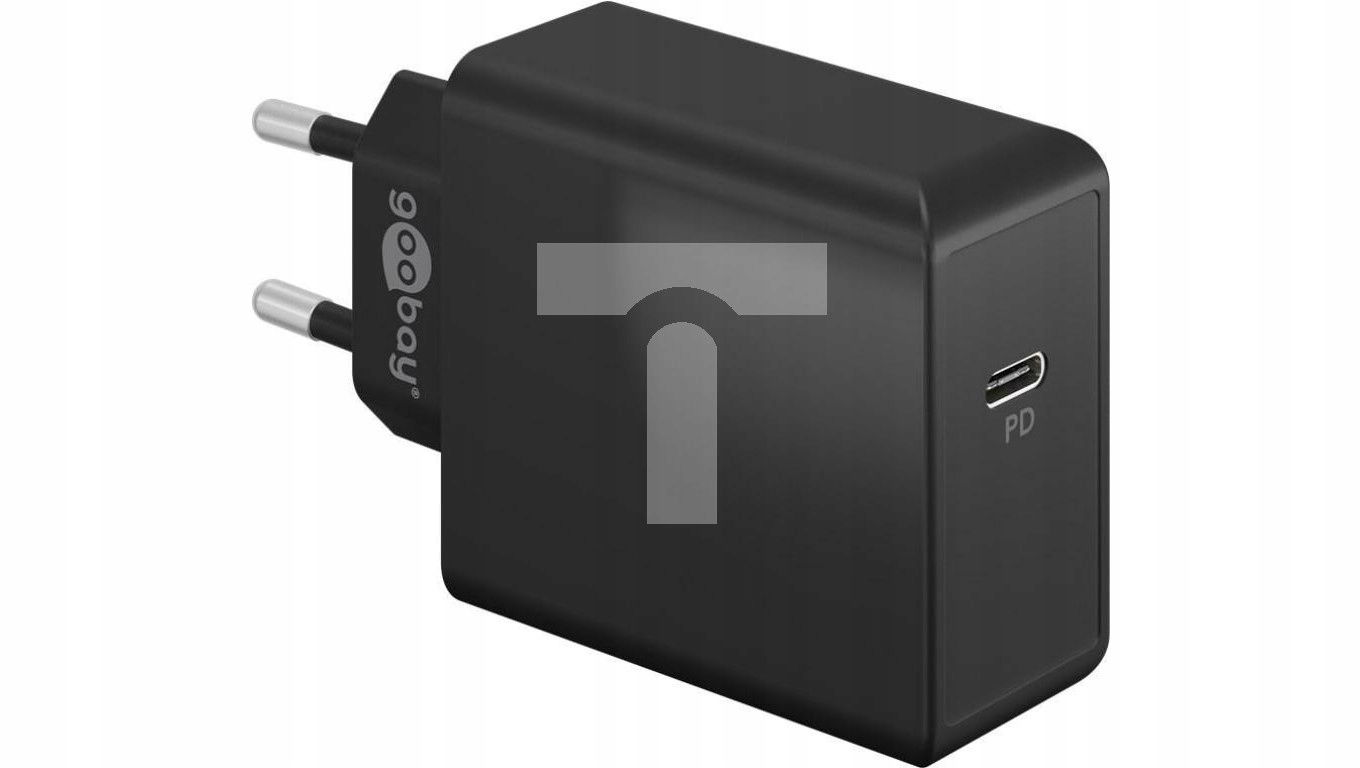 Rýchla nabíjačka Usb-c Pd (65 W), čierna, 61761