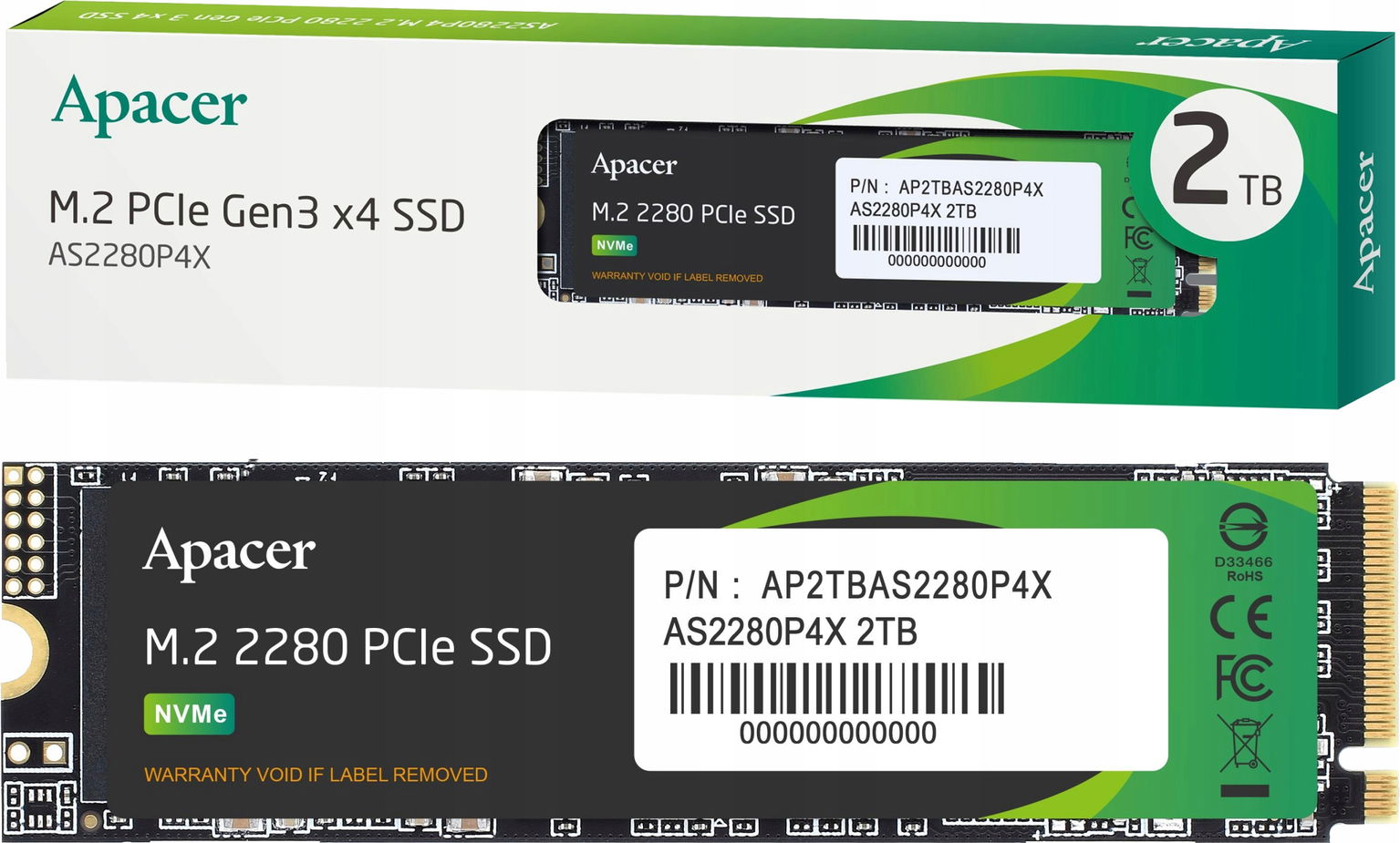 Rýchly Ssd disk 2TB M.2 2280 NVMe PCIe 3.0 X4 Tlc pre notebook Pc