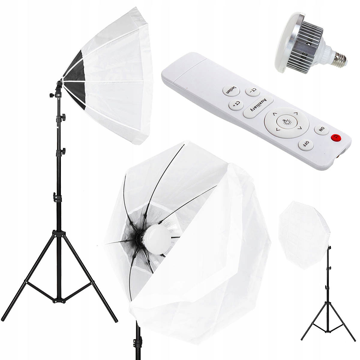 Sada 2 lámp Chrome Lanterns 60 cm 170 W