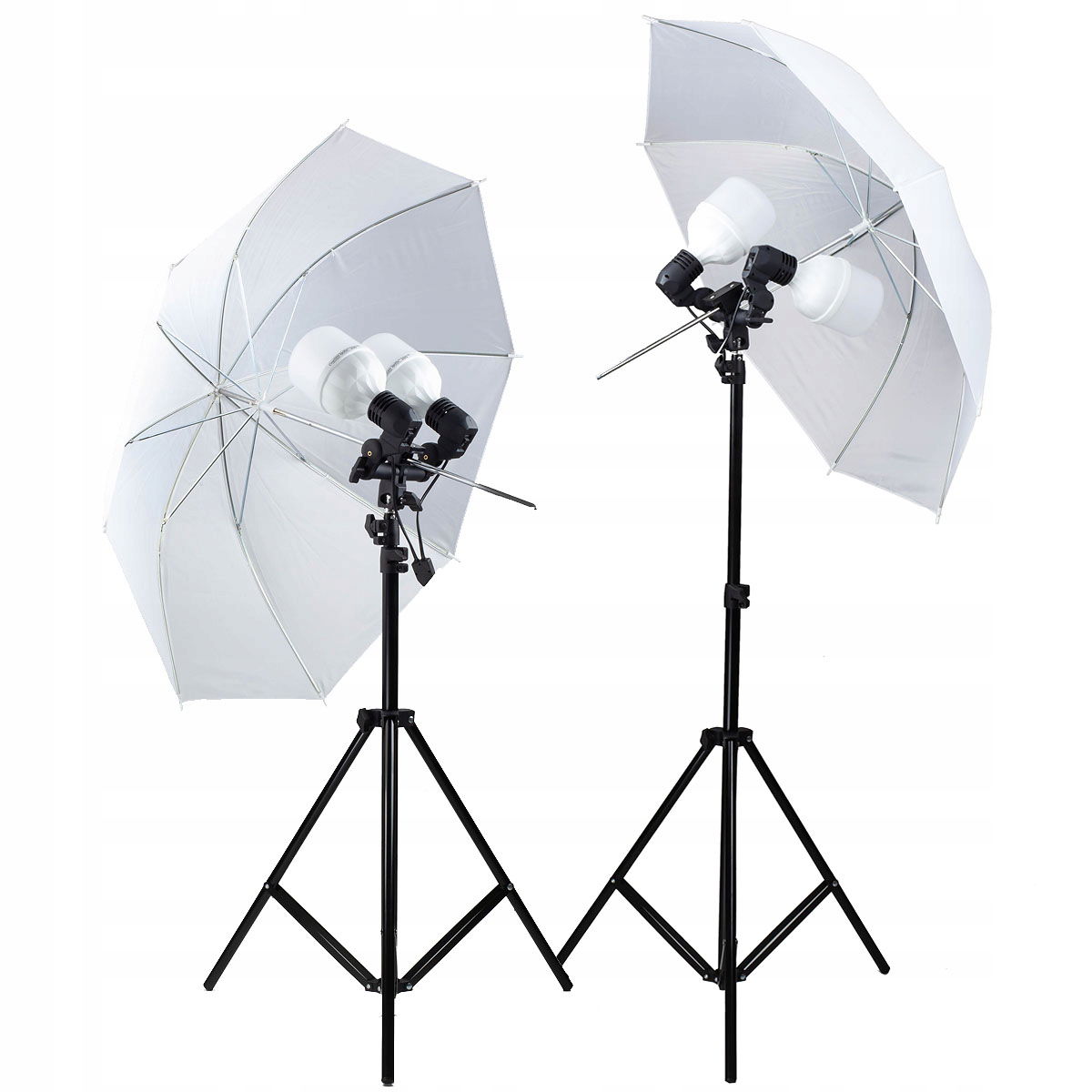 Sada 2 Led lámp 2x100 s dáždnikmi 84 cm