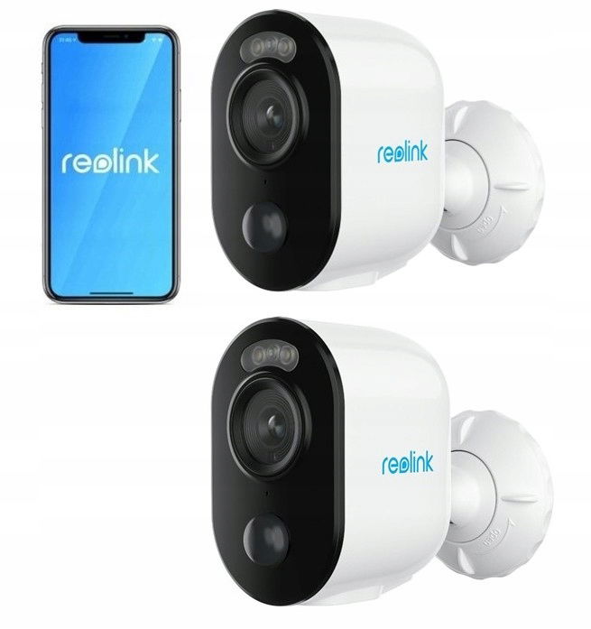Sada 2x kamera Reolink Argus B310 3MP smart detekcia reflektor