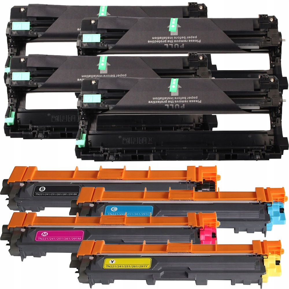 Sada 4x Bubon 4x Toner Pre Brother HL-3150CDW