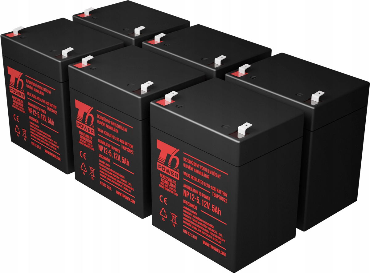 Sada batérií T6 Power pre Apc Smart-UPS SRT2200RMX