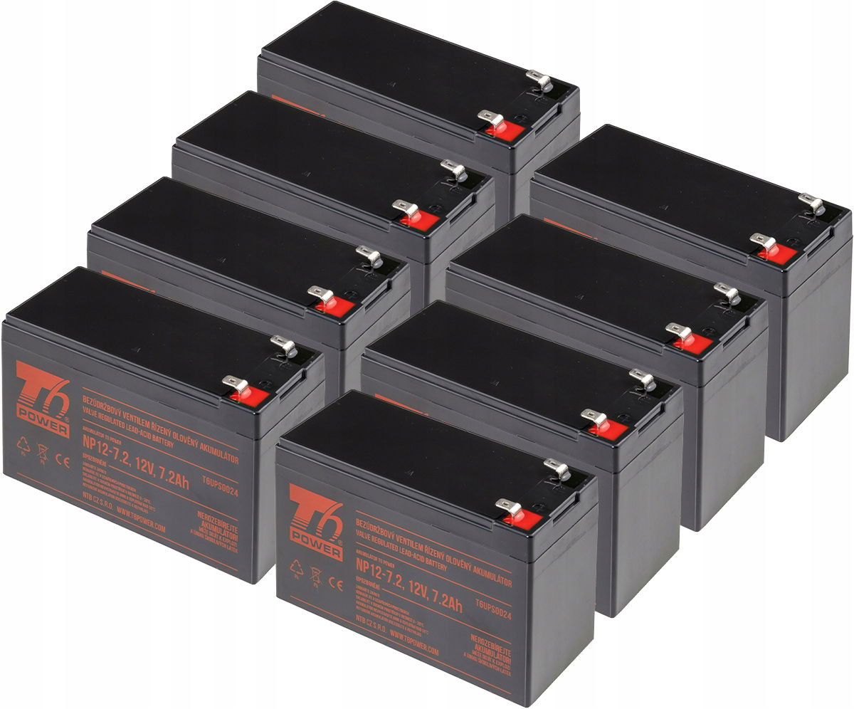 Sada batérií T6 Power pre Apc Smart-UPS SUA2200RMX