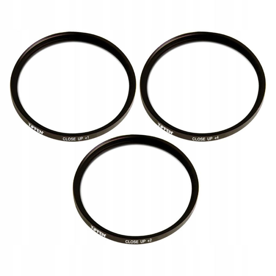 Sada filtrov makro close-up Tiffen (+1 +2 +4) 72 mm