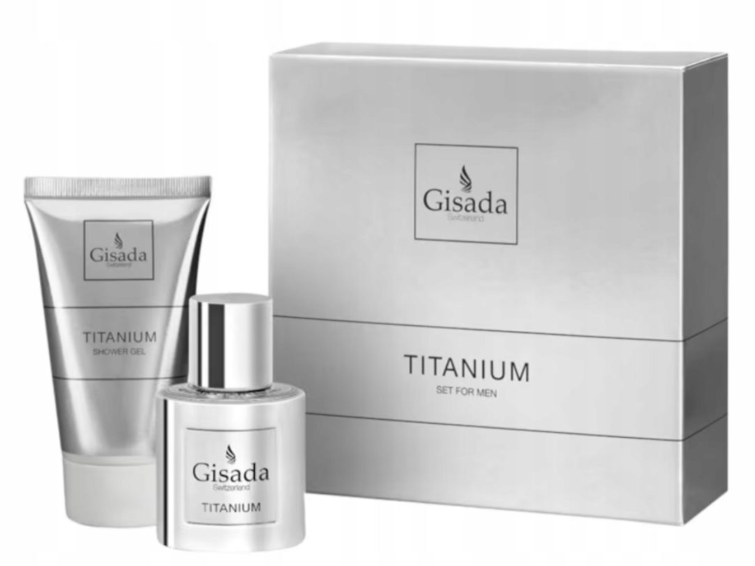 Sada Gisada Titanium parfumovaná voda 50 ml Gél 100 ml