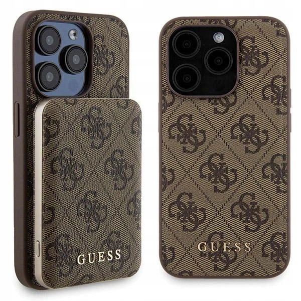 Sada Guess GUBPM5P15X4GEMGW iPhone15 Pro Max 6.7 hardcase Powerbanka 500