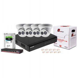 Sada Ip Hikivision Kamier S Rekordérom