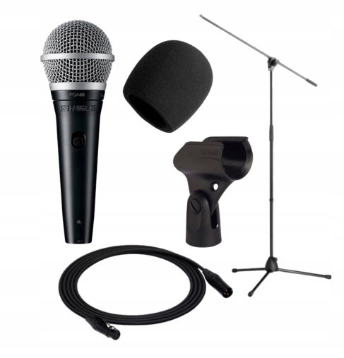 Sada na karaoke mikrofón Shure PGA48 s príslušenstvom