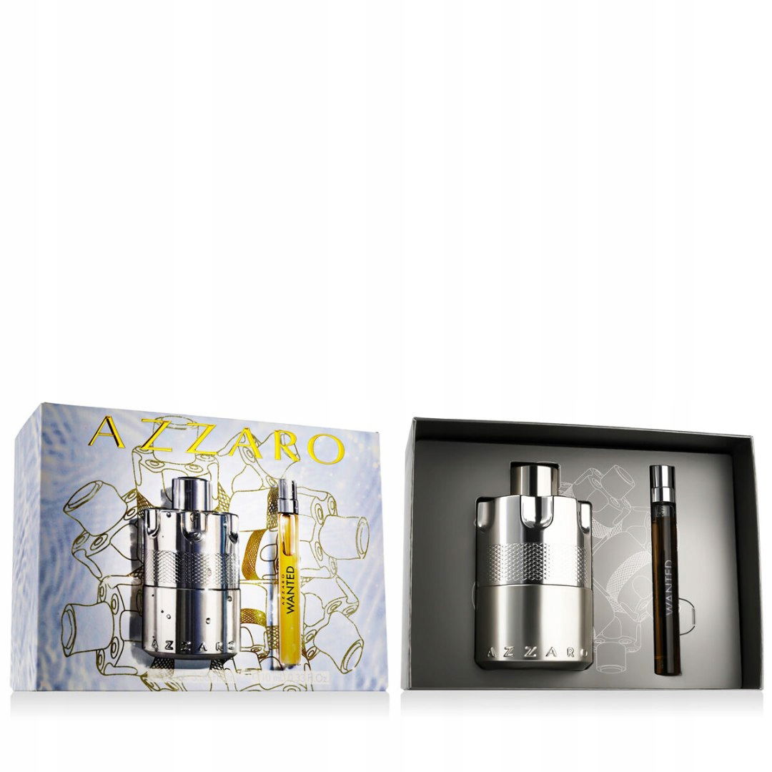 Sada parfémov pre mužov Azzaro Wanted Eau de Parfum Edp 2 diely