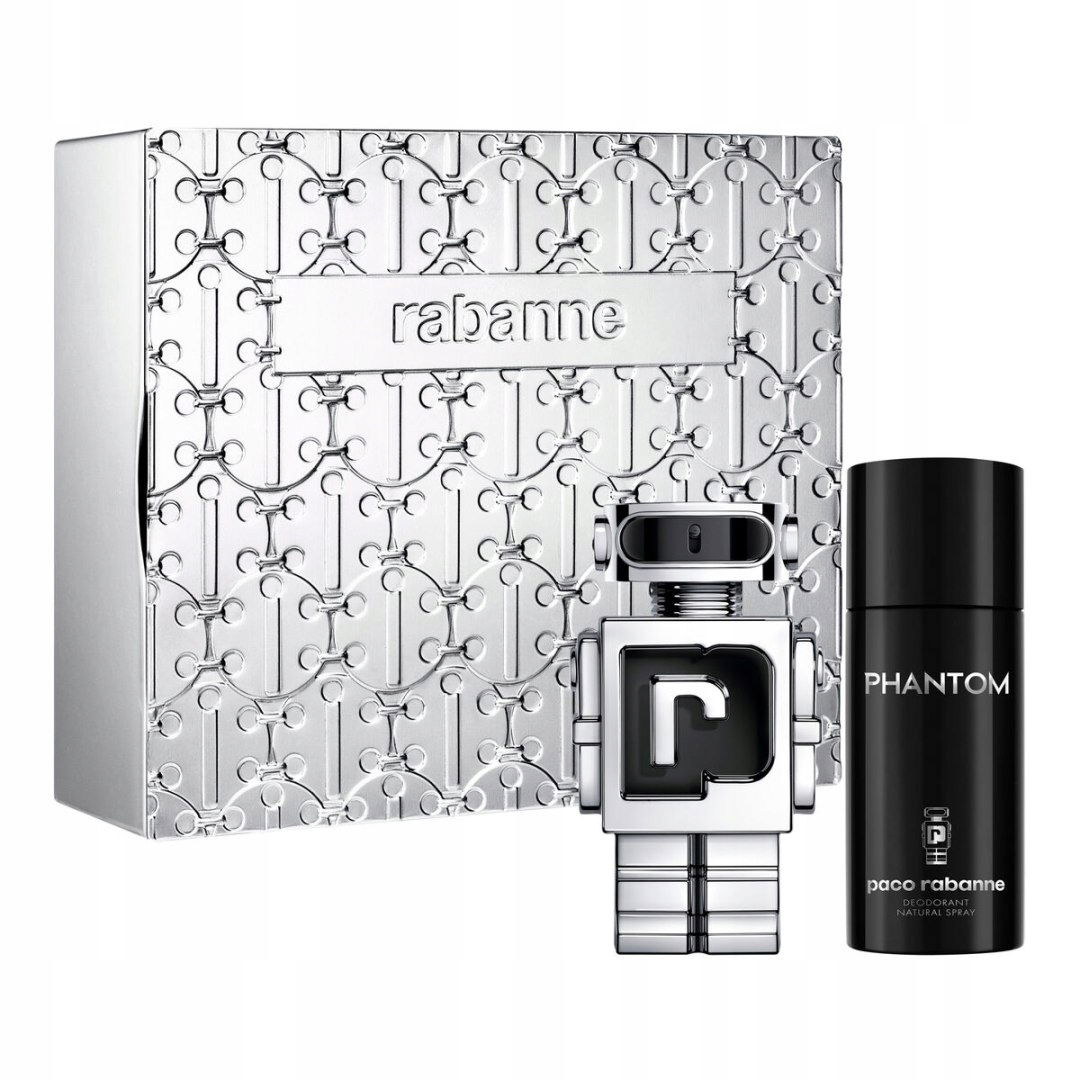 Sada parfémov pre mužov Paco Rabanne Edt Phantom 2 diely