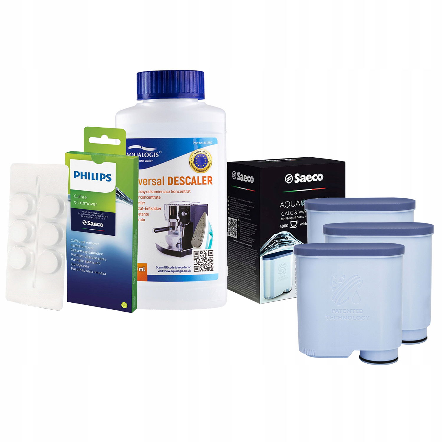 Sada Philips, Aquaclean CA6903 3ks, UniDec 250ml, Philips CA6704/10