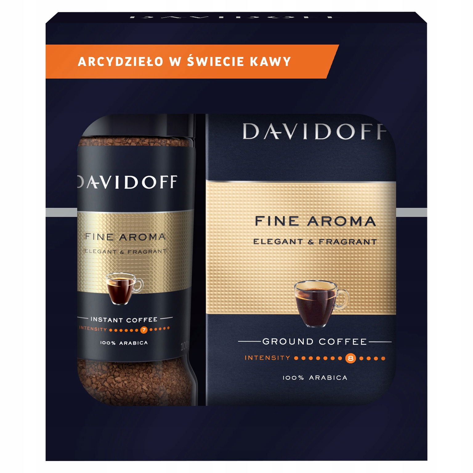 Sada rozpustná káva Davidoff Fine Aroma 250 g 100 g