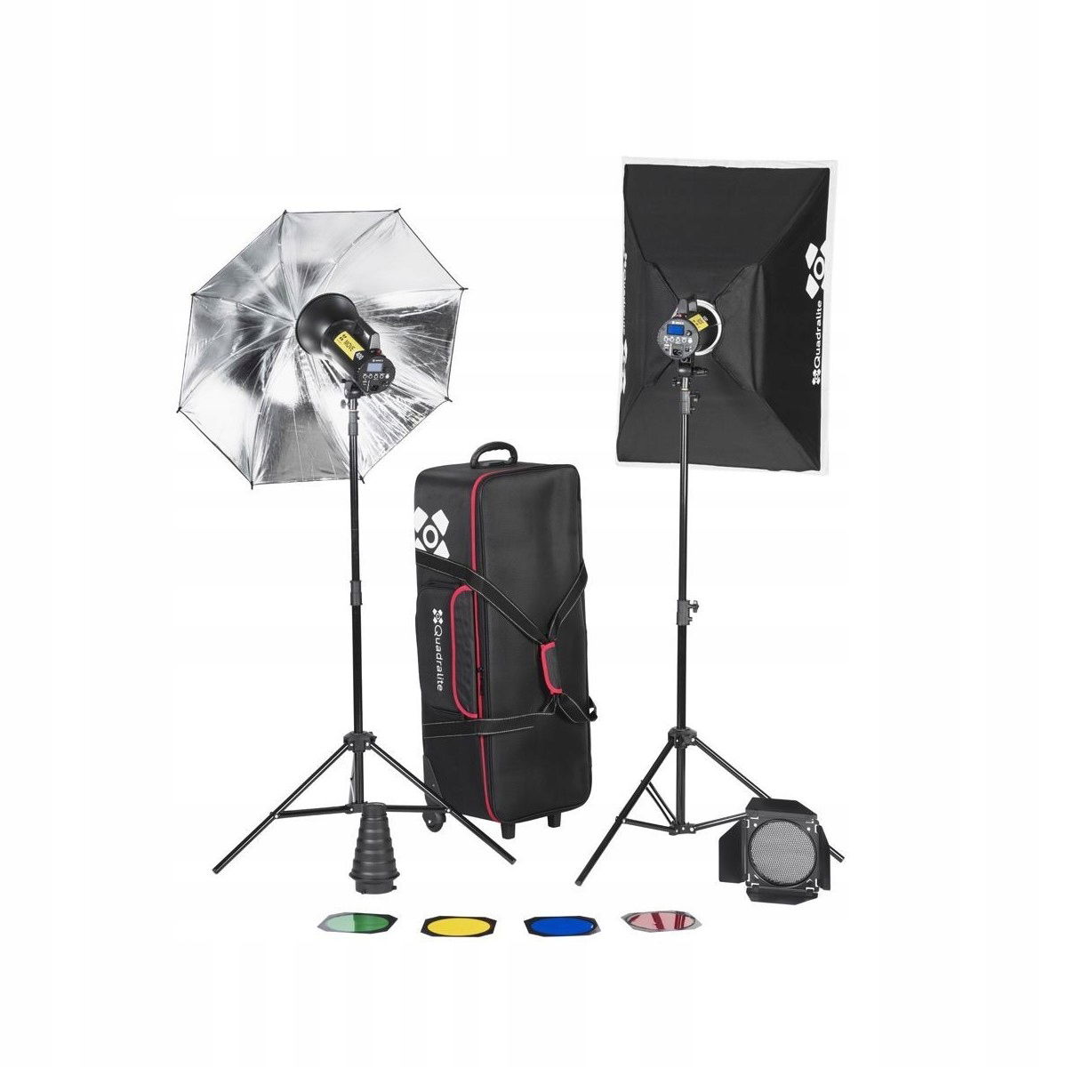 Sada štúdiových lámp Quadralite Move X 400 Kit