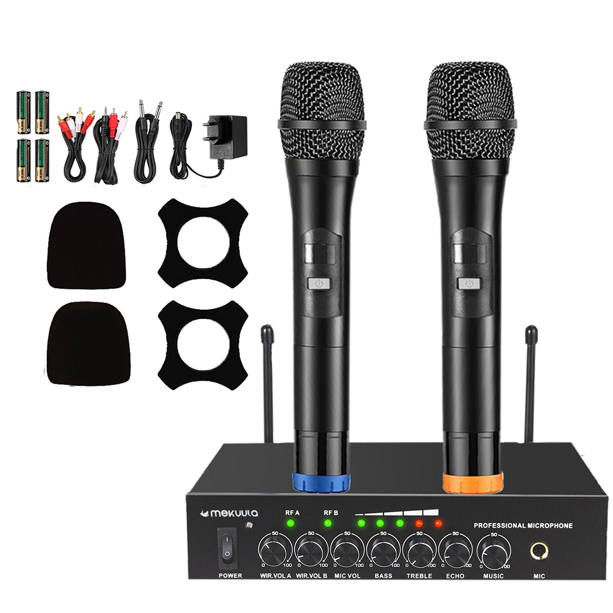 Sada Uhf Bezdrôtových Mikrofónov Na Karaoke Udalosti, Svadby, Ľahké Apely