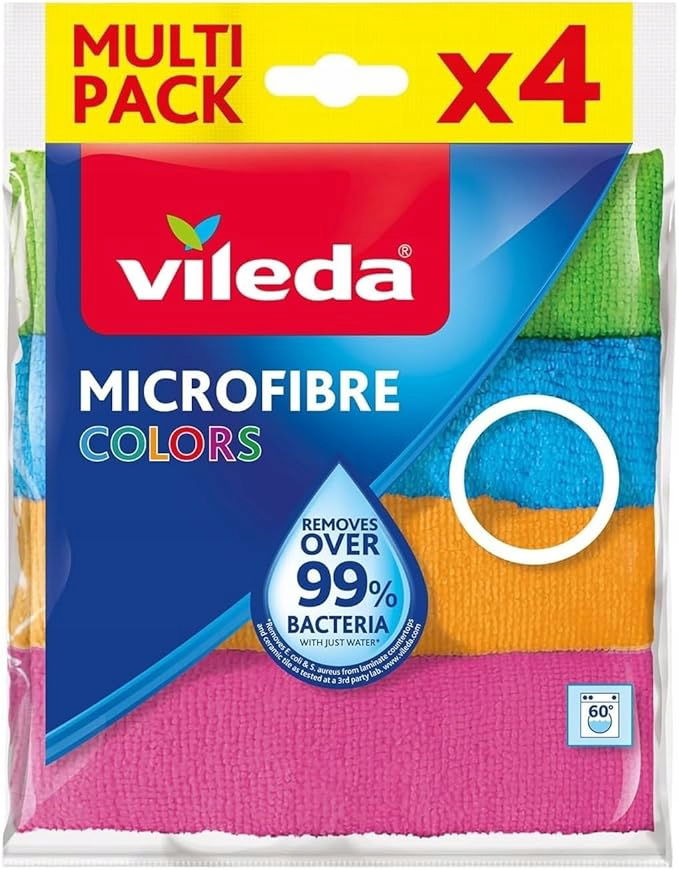Sada Utierok Z Mikrovlákna Colors 4 Ks