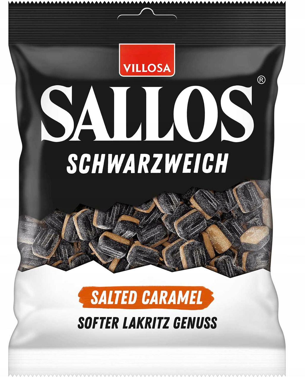 Sallos Schwarzweich Salted Caramel 200g Z Nemecka