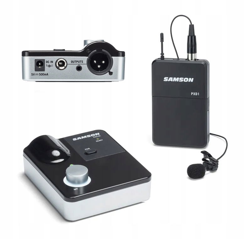 Samson XPDm Lavalier digitálny bezdrôtový set s mikrofónom do klapky 2.4