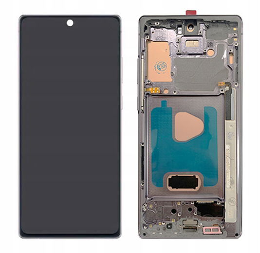Samsung Galaxy Note 20/Galaxy 20 5G LCD Display Touchscreen Frame Grey