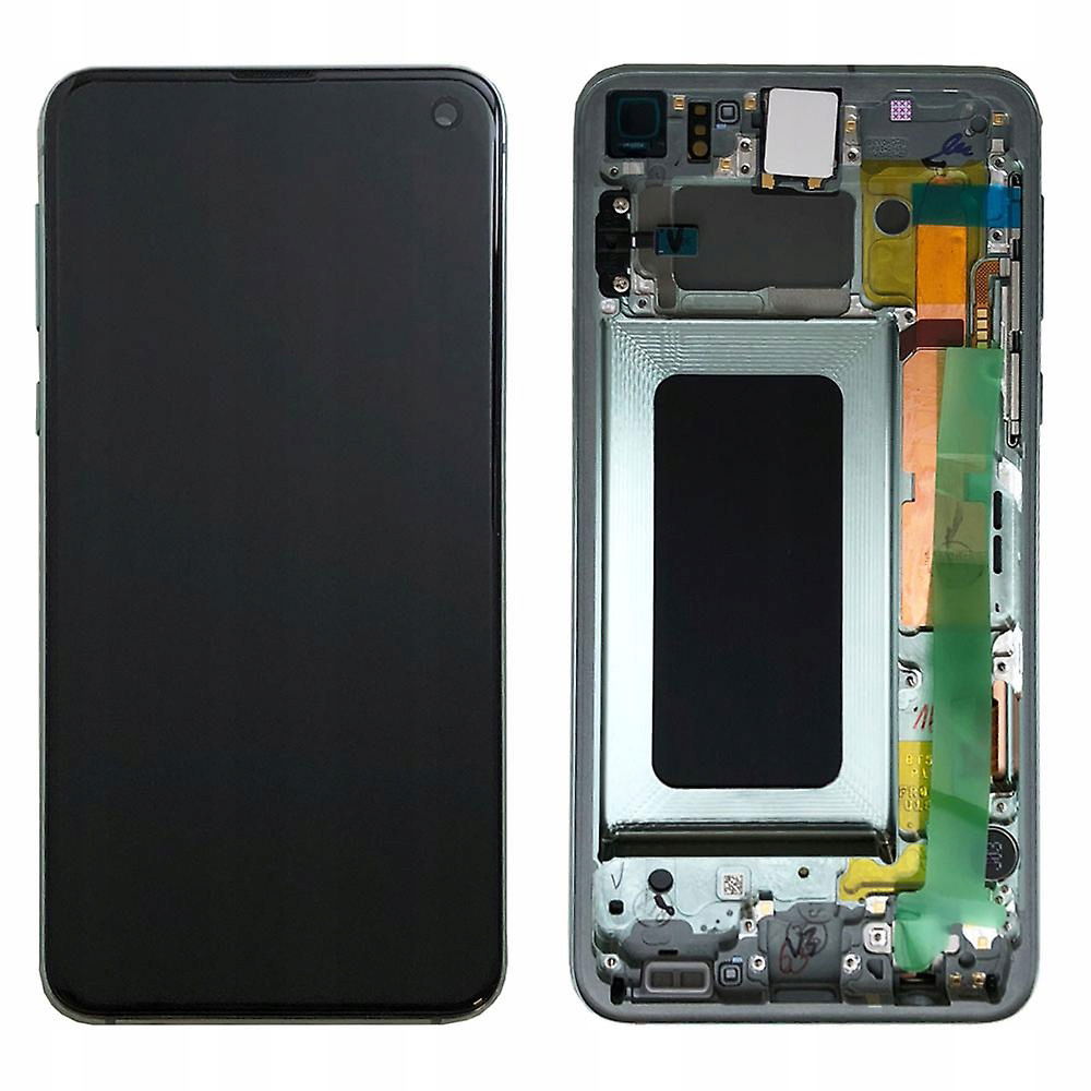 Samsung Galaxy S10 LCD displej Touchscreen Frame Green