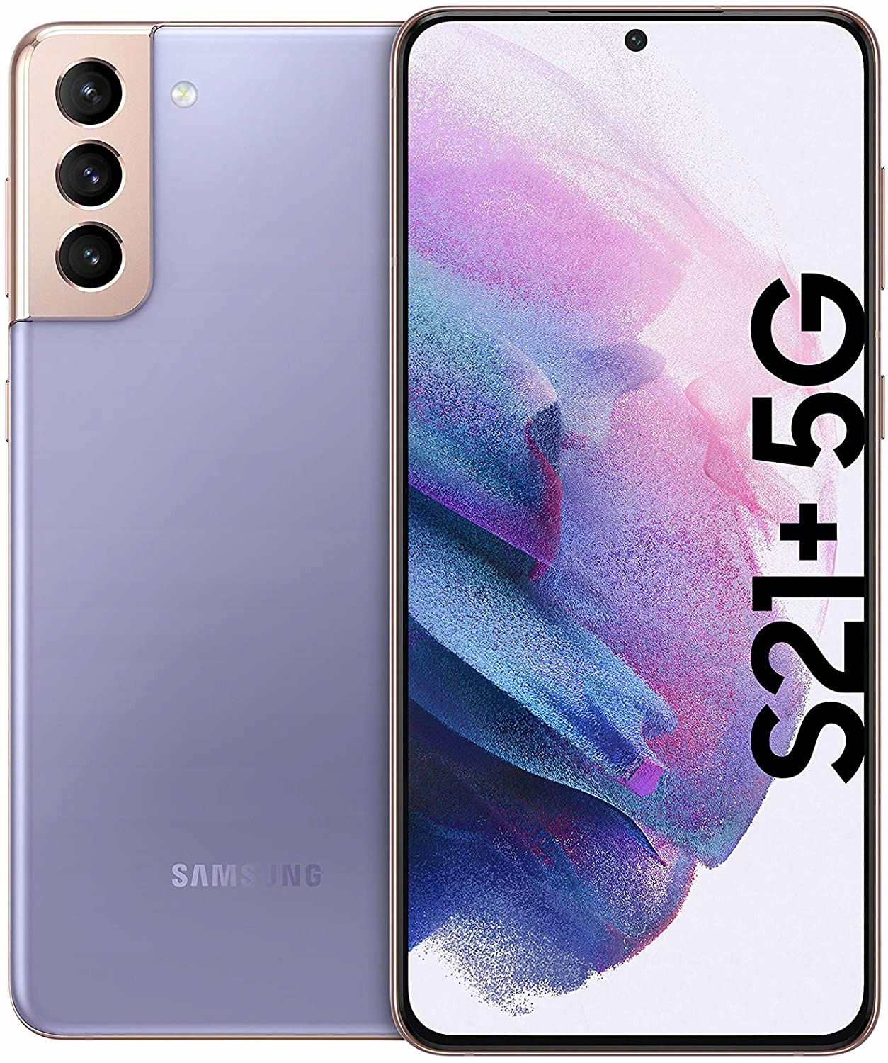 Samsung S21+ 5G S21 plus 128GB G996 Dual 24ms Fialový