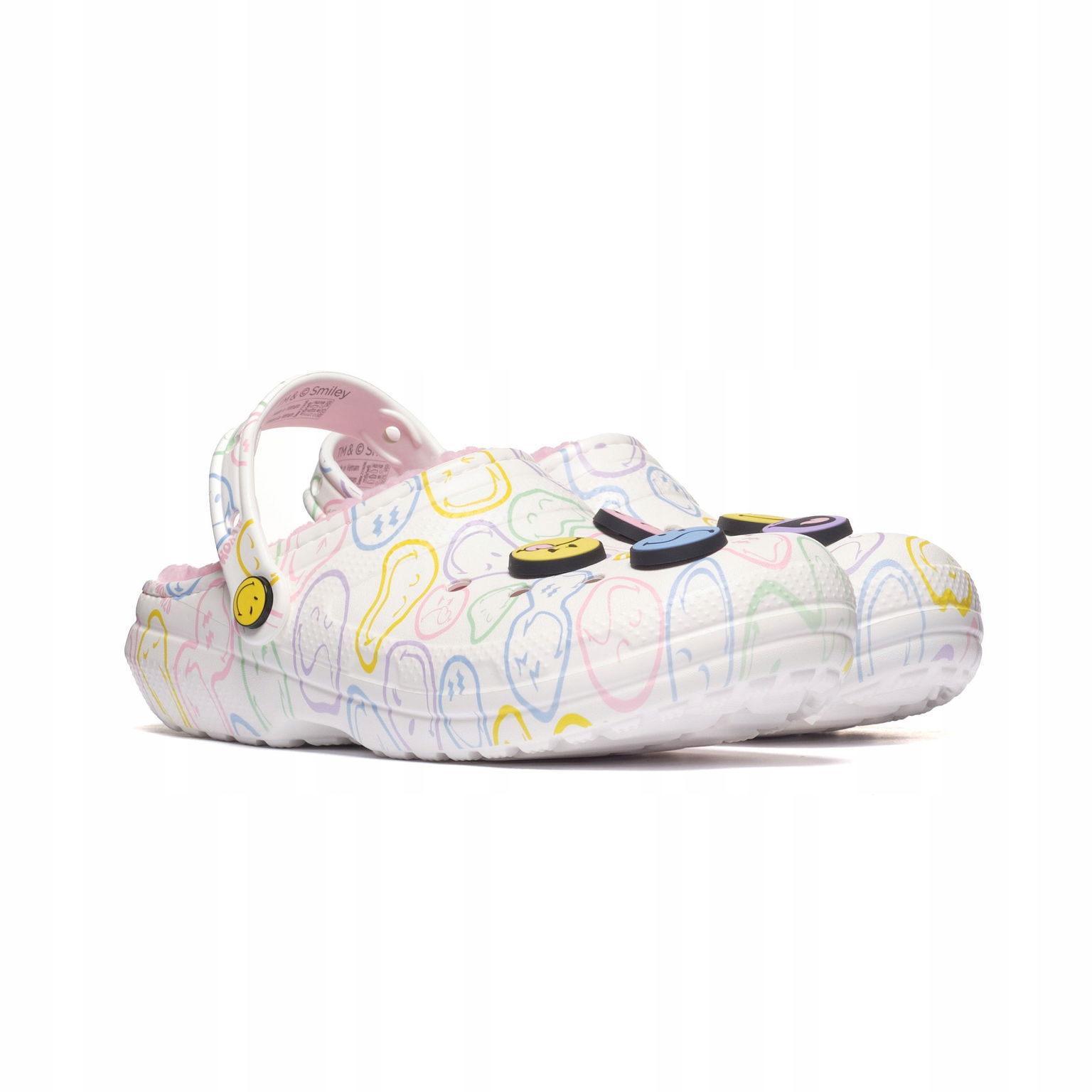 Sandále Crocs Smiley Classic Lined Clog 38-39 Unisex