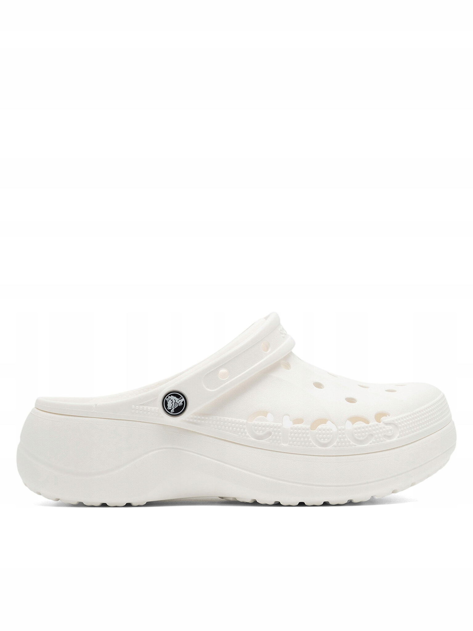 Sandále Dreváky Crocs Baya Platform Clog 208186-100 veľkosť 41-42 biela